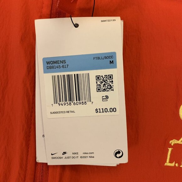 Nike Womens Liverpool FC Full Zip Soccer Track Jacket Size M - Medium - NWT $110 - Picture 4 of 12